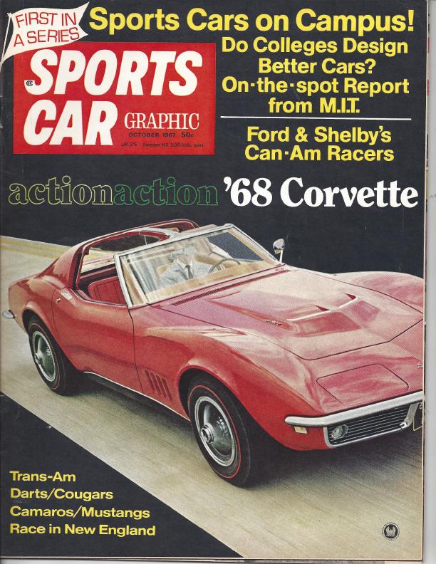 Журнал Sports Car Graphic 1967 10